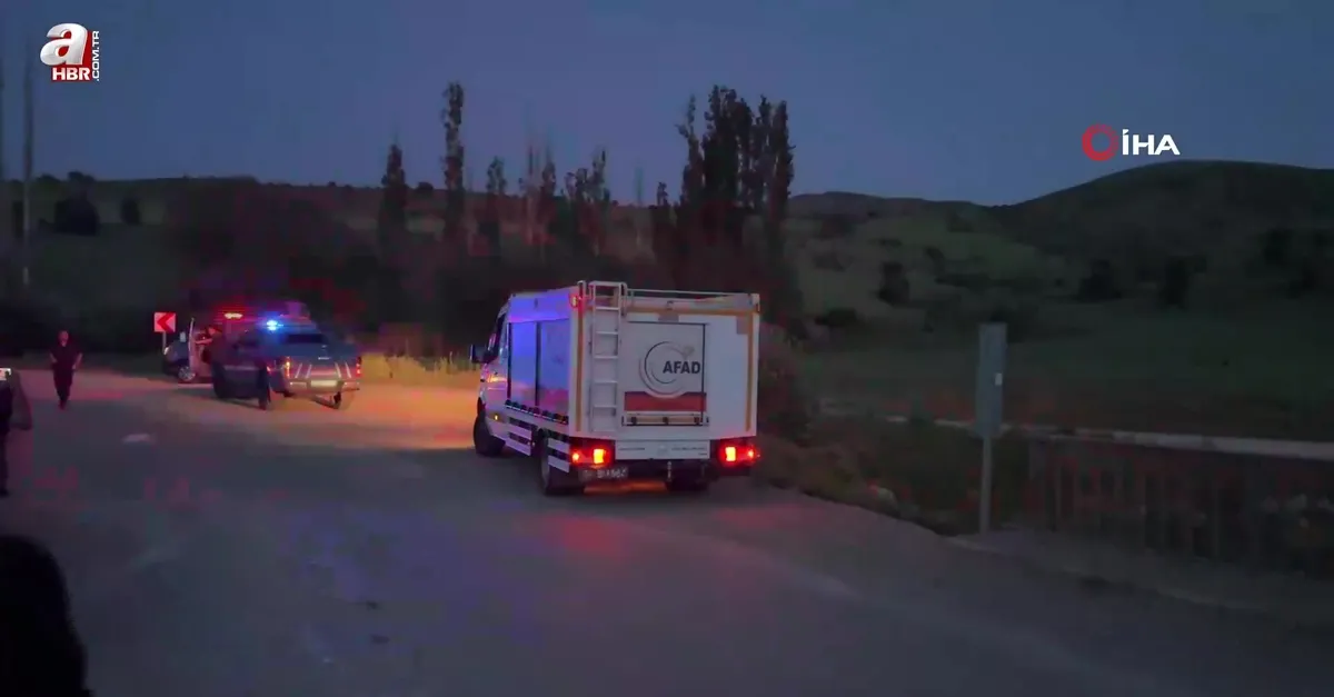 Yoldan çıkan minibüs Kızılırmak’a uçtu