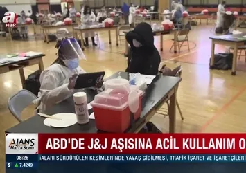 ABD'de J&J aşısına acil kullanım onayı