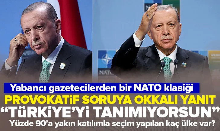 Başkan Erdoğan’dan okkalı yanıt