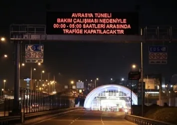 Avrasya Tüneli trafiğe açıldı