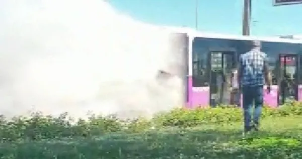 1621765005069.jpg Yolcu otobüsünde yangın paniği! - 1