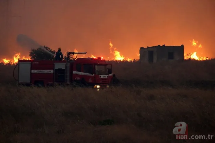 Yunanistan’daki yangın Türkiye’ye yaklaşıyor: İpsala’dan çıkışlar durduruldu | Acil durum ilan edildi