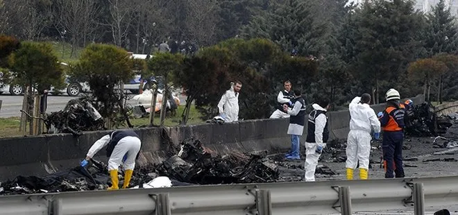 Düşen helikopterdeki mürettebatın kimlikleri belirlendi