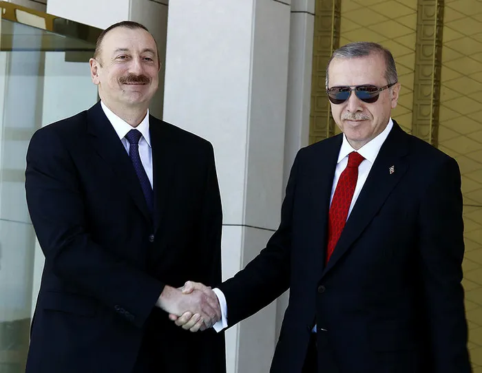 Cumhurbaşkanı Erdoğan, İlham Aliyev'i resmi törenle karşıladı - 3
