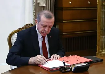Cumhurbaşkanı Erdoğan'dan kanun onayı
