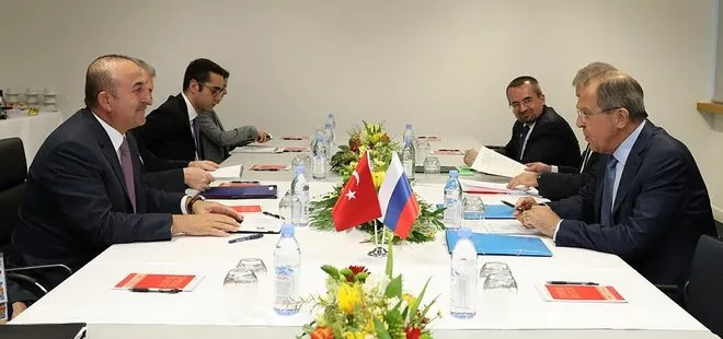 Lavrov ile Çavuşoğlu Bonn’da görüştüler
