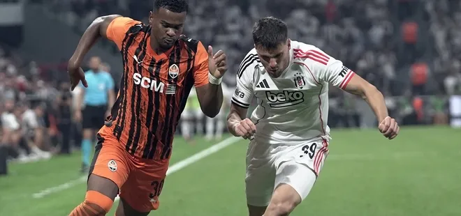 Beşiktaş avantajı kaybetti! Siyah beyazlılar evinde Shakhtar Donetsk’e 4-2 mağlup oldu