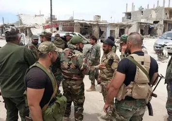 Rus askeri Han Şeyhun'da! İşte ilk görüntüler