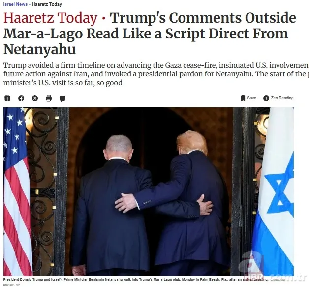 Katil Netanyahu'nun Trump'la görüşmesinin perde arkası! İsrail basını yerden yere vurdu: Endişe verici 4