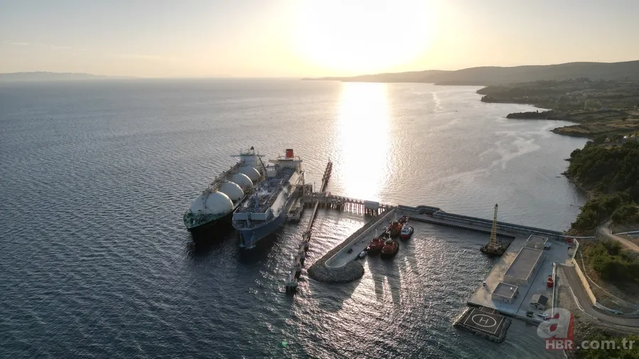 Türkiye enerjide merkez üs: Saros FSRU Terminali'nde dev operasyon 10