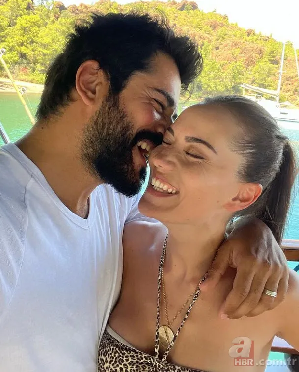 Burak Özçivit ve Fahriye Evcen’in ikinci çocuk heyecanı! Bebeğin cinsiyeti belli oldu 1
