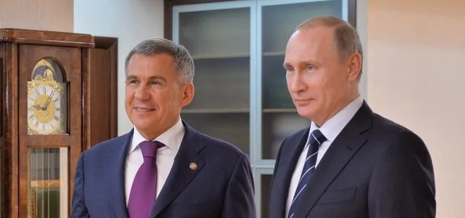 Putin, Tataristan Cumhurbaşkanı Rüstem Minnihanov’un sıfatını değiştirdi
