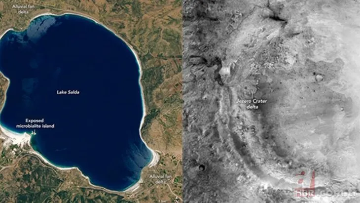 NASA’dan flaş Salda Gölü paylaşımı! Mars ile bağlantısı ne? Dünyanın gözü Türkiye’de