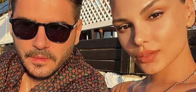 Ailecek paylaştılar! Tolgahan Sayışman ve Almeda Abazi’nin deniz keyfi!