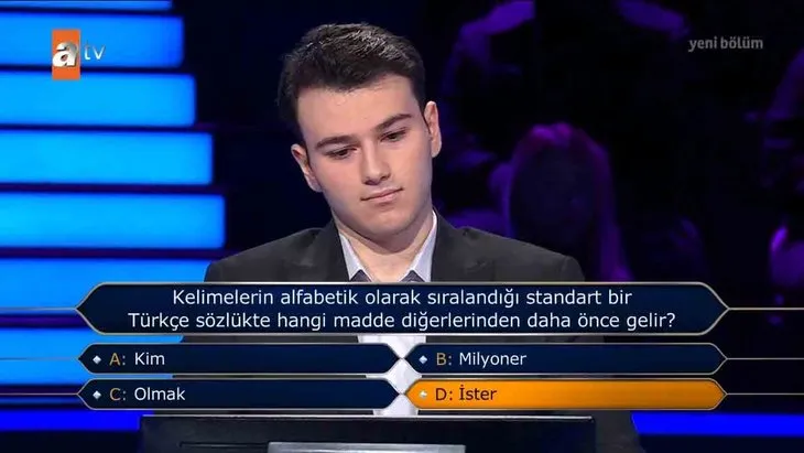 Kim Milyoner Olmak İster’de tarihi anlar! 5 Milyon TL’lik soru açılıyor
