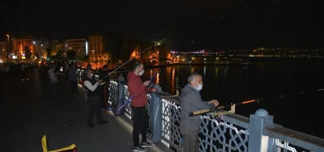 İstanbul’da normalleşme takvimiyle birlikte balık tutmaya koştular