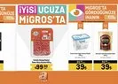 Migros 18 Eylül indirim kataloğu yayınlandı: Migros’ta Dana Kıyma 99.90 TL, , Dana Kasap Sucuk 59 TL, Dana Kasap Sucuk 59 TL, Süzme Peynir 39 TL’den satılıyor
