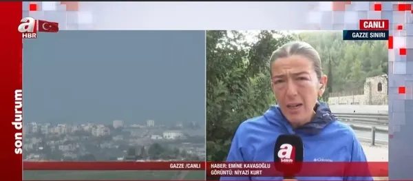A Haber çatışma bölgesinde | İsrail tankları Gazze sınırında! Namlular sivillere dönmüş durumda