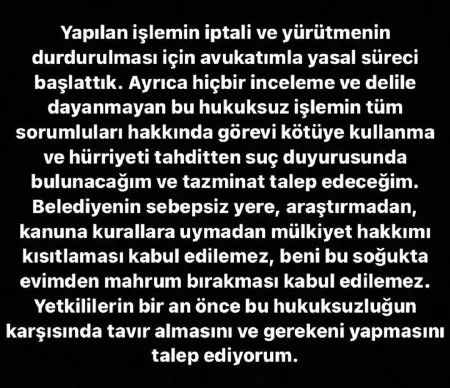 CHP’li Kadıköy Belediyesi, Milli kadın basketbolcu Merve Aydın’ın dairesini mühürledi