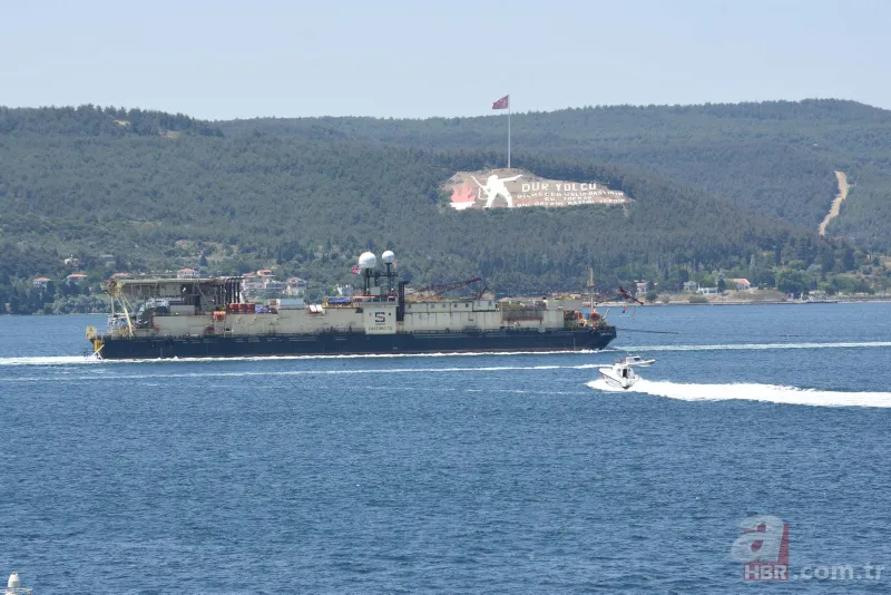 Karadeniz gazı için geldi! Castoro 10 Çanakkale Boğazı'ndan geçti 3