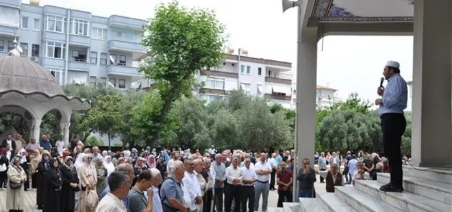 Alanya’da hacı adayları kutsal topraklara dualar ile uğurlandı