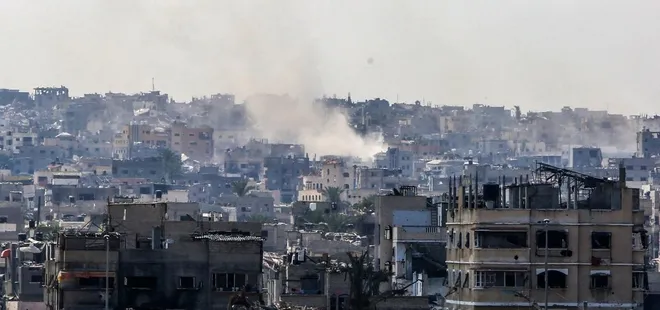 Katil İsrail Gazze’de bir evi hedef aldı!