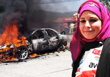 Ünlü pilot Burcu Çetinkaya ölümden döndü!