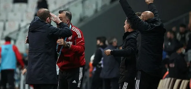 Beşiktaş’a Sivasspor maçında büyük şok! Sergen Yalçın kırmızı kart gördü