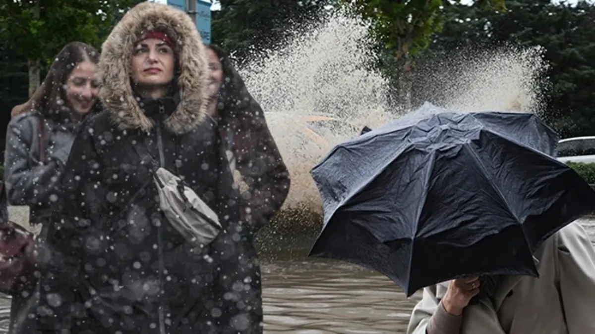Meteoroloji alarm verdi! İstanbul dahil 57 ilde sağanak ve fırtına