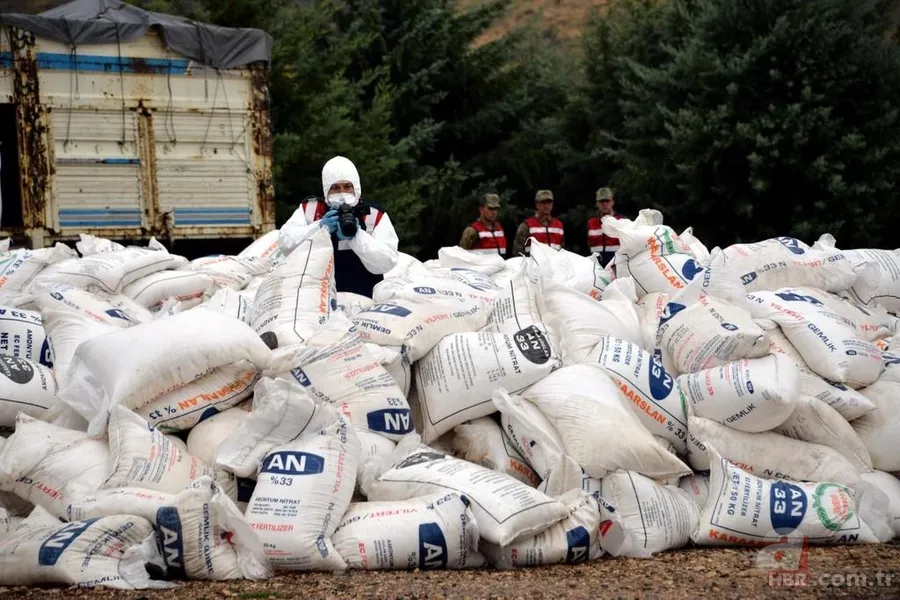 Dİyarbakır'da 157 ton amonyum nitrat ele geçirildi 15