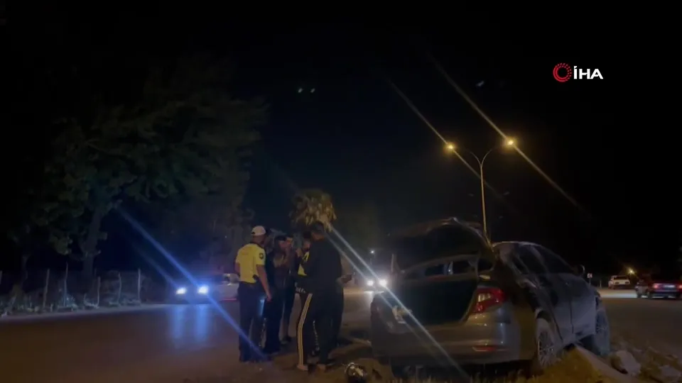 Evladı kaza yapan baba sitem etti