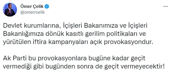 Son dakika: AK Parti'den muhalefete sert tepki! Nefret siyasetine karşı durmaya devam edeceğiz - 3