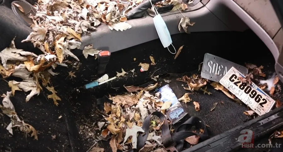 Garajda kaderine terk edilmiş Dodge marka arabayı yenilediler 🚗 Sahiplerinin gözü yaşlı 8