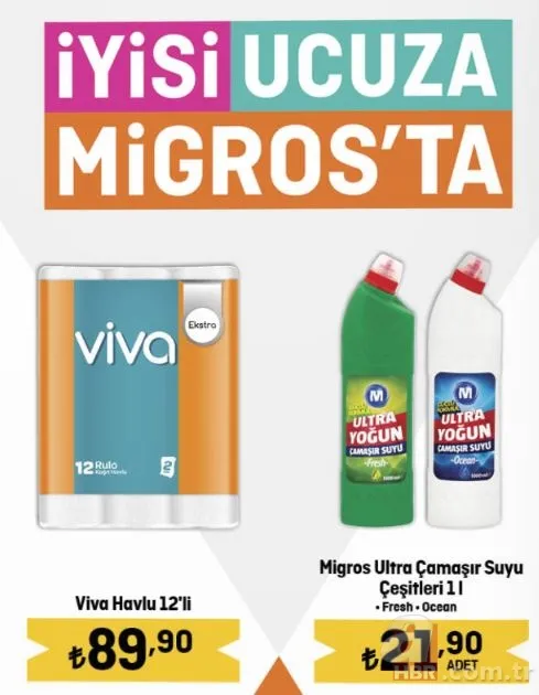 26 Eylül Migros indirim kataloğu yayınlandı: Migros’ta Dana Kasap Sucuk 59 TL, Dana Kasap Sucuk 59 TL, Dana Kıyma 99.90 TL, Süzme Peynir 39 TL’den satılıyor 18