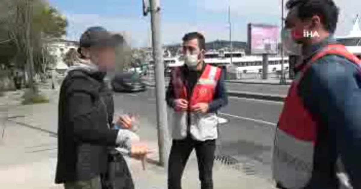 Sahilde yürüyüş yapan kadının ceza kesen polise söyledikleri şaşırttı