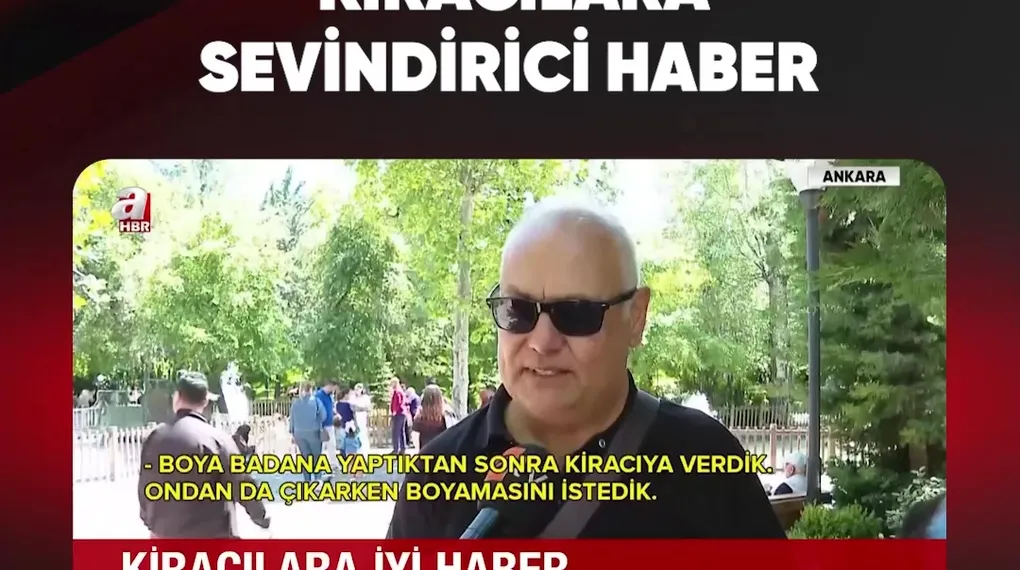 KİRACILARA SEVİNDİRİCİ HABER
