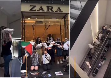 İspanyol markası ZARA’ya unutulmayacak Gazze dersi! Avusturalya’da sıra dışı boykot: Soykırımın kanlı yüzü böyle gözler önünü serildi