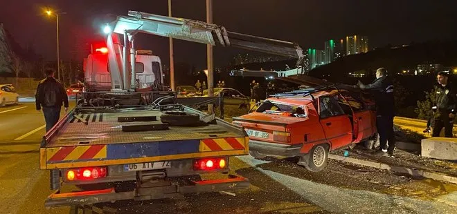 Ankara’da feci kaza! Makas atan araç dehşet saçtı: 2’si ağır 6 yaralı