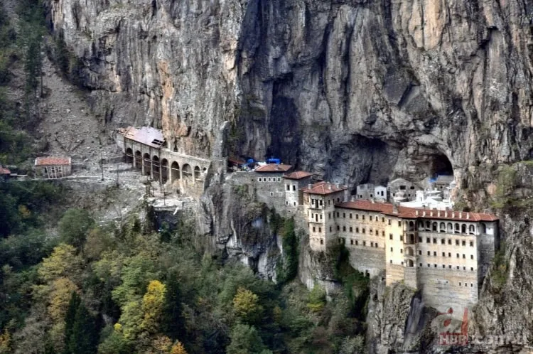 Sümela Manastırı'nın ilk bölümü ziyarete açılıyor 13