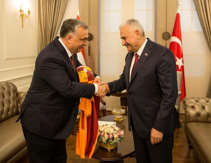 Başbakan Yıldırım’dan Macar mevkidaşına Galatasaray jesti