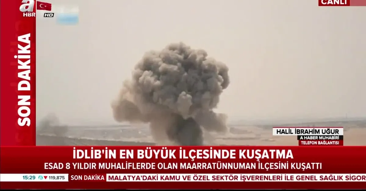 Esad rejimi ve Rusya İdlib'i kuşattı