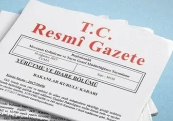 Atama kararları Resmi Gazete'de