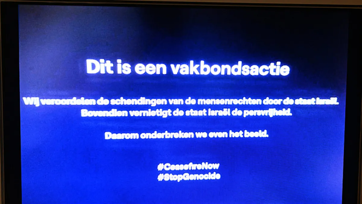 Belçika kanalı VRT'den İsrail'in Eurovision'a katılmasına protesto! Yayını keserek mesaj paylaştılar...