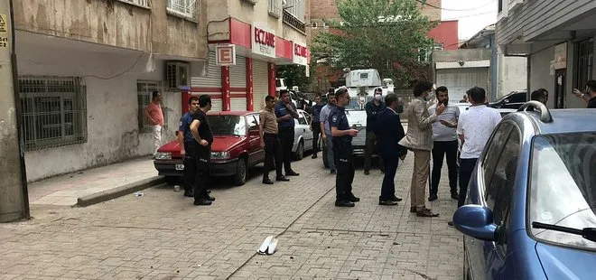 Diyarbakır’da devriye gezen polis ekibine saksı atıldı: 1 polis yaralandı