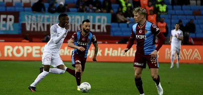 Trabzonspor Ümraniyespor’a 2-1 mağlup oldu