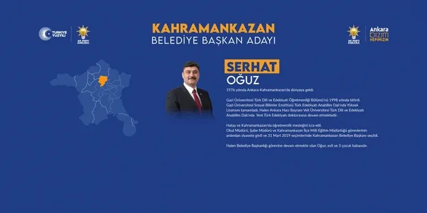 Ankara Kalecik, Kazan, Kızılcahamam Belediye Başkan adayı kim oldu? 31 Mart 2024 AK Parti-MHP Cumhur İttifakı Ankara ilçe belediye başkan adayları - 3