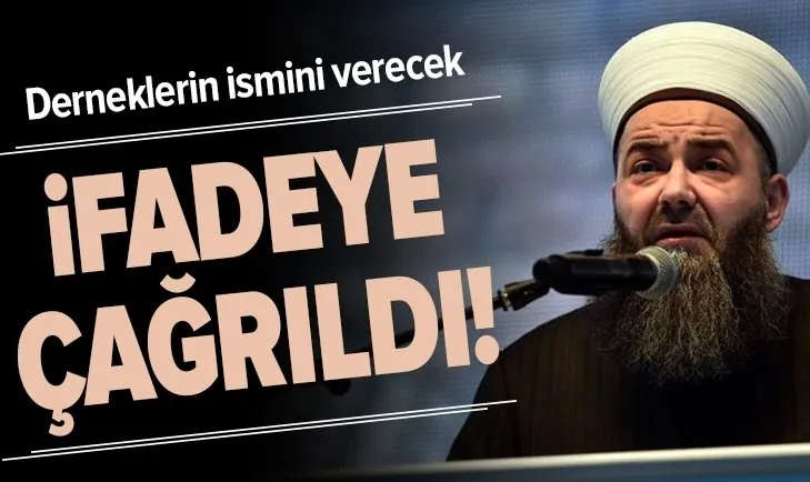 Ahmet Mahmut Ünlü selefi dernekleri silahlanıyor iddiasına ilişkin ifadeye çağrıldı