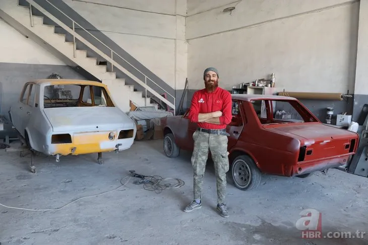 Klasik otomobili yeniden tasarladı! Görenler hayran kalıp yoğun ilgi gösterdi