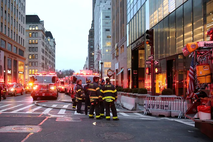 New York'ta Trump Tower'da yangın - 2
