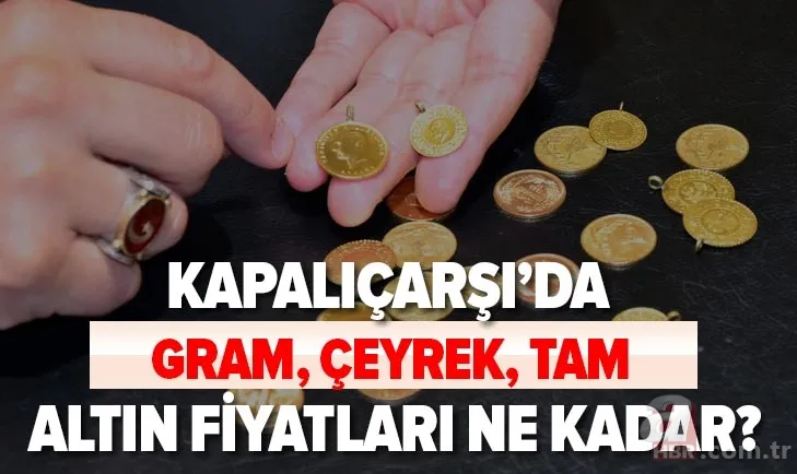 Kapalıçarşı'da altın fiyatları: 30 Eylül gram, çeyrek altın fiyatları ne kadar, kaç TL oldu? Bilezik gramı... 1